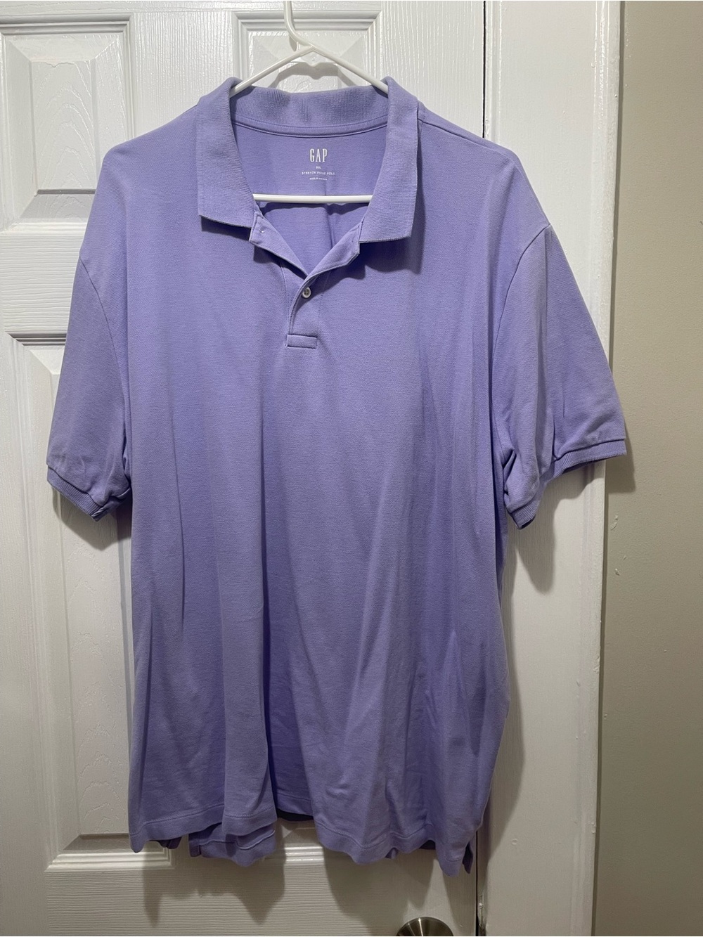 GAP Men’s Light Purple Polo Shirt